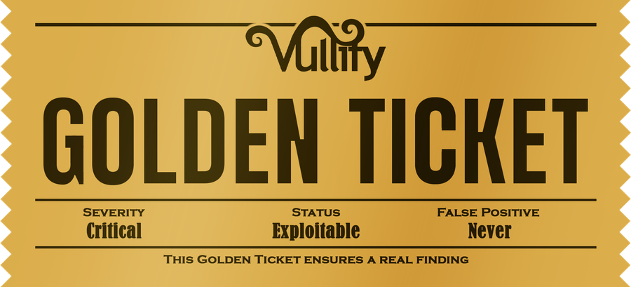 Golden Ticket · External Infra